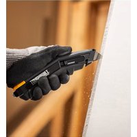 TOUGHBUILT TB-H4-11-G Utility Knife with 5pcs Blades Fixed Blade+Sliding Guard Clip-on Tool Knife Wallpaper knife Hand Tools