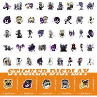 10/50/100PCS Anime Murder Drones Sticker Cartoon Fun Cute Doodle Decorative Decal Children's Toy Gift for Guitar Desk Laptop