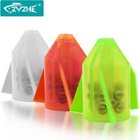 ZYZHE 6PCS Ultra-Loud Fishing Line Rattles Set High Pitched Catfish Attractors With Vibrant Beads Catfish Rigs Accessories