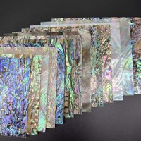 Natural Mother of Pearl Shell Sheet Laminated for And Furniture Inlay DIY Natural Abalone Shell Home Crafts Decoration Materials