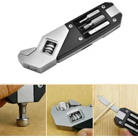 Folding Hex Wrench Stainless Metal Allen set Hexagonal Screwdriver Key es Keys Hand Tool Portable Set