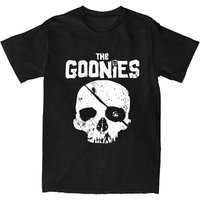 new The Goonies Skull Logo Men Women T Shirts Merchandise Fashion Tee Shirt T-Shirts 100% Cotton Graphic Printing Clothes