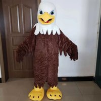 Eagle Mascot Costume Cartoon Doll Clothing Funny Walking Doll owl Animal Bird Adult Cosplay Performance Party Halloween Fursuit