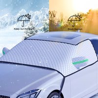 SEAMETAL Car Windshield Cover Sun UV Protector Summer Winter Universal Protector Covers Anti Snow Thicken Cover Front Window