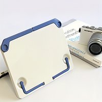 1 PC Lightweight Adjustable Portable Book Stand, for Reading, Music Score, Drawing, and More - Durable Plastic Construction