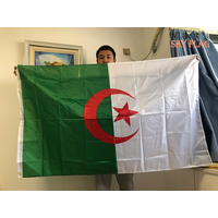 SKY FLAG High Quality ALG Algeria Flag 90x150cm Hanging Polyester Algeria flag National Flag Banner Office Activity parade