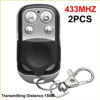 NEW 2026 2PCS 150M 433MHz Remote Control 4CH Car Key Garage Door Gate Opener Duplicator Universal Copy Garage Door Car CAME Remo