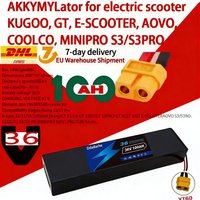 36V 100Ah Wiederaufladbarer Lithium-Akku 18650 10S3P 1000W Leistungsmodifizierter 36V Elektroroller-Akku mit BMS, XT60 DC 🎀