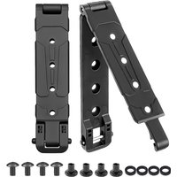 2PCS Molle Clips Tactical Gun Holster Attachment Malice Clip Belt/Vest Accessories Molle Straps Tactical Molle Belt Adapter