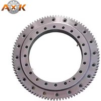 011.10.100 65*144*22MM External Gear Type Rotary Support Turntable Bearing Bearing Modulus 2M Number of Gears 70