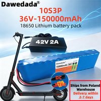 36V 150Ah 10S3P Lithium-Ionen-Akku als Ersatz für das Kugoo S2/S3 Elektro-Skateboard, mit integriertem BMS-Schutz und inkludiertem Ladegerät.