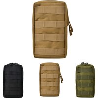Outdoor Sports Airsoft Gear Molle Assault Combat Hiking Bag Vest Accessory Camouflage Pack FAST Pouch