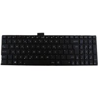 Keyboard Red Backlit UK English Plastic Laptop Keyboard Replacement for Asus X555 X555L X555U Series