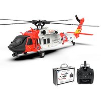 Eachine E200 EXP UH-60 SH-60 MH-60 2.4G 6CH 6-Axis Gyro Optical Flow Localization Dual Brushless Motor Flybarless RC Helicopter