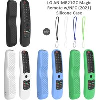 Remote Control Protective Cover for LG AN-MR21GC MR21N/21GA Silicone Case for LG OLED TV Magic Remote AN MR21GC