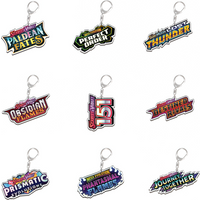 Pokemon Letter Keychain Phantasmal Flames Evolutions Anime Game Fans Gifts Recycled Acrylic Backpack Pendant Decoration Rare Toy