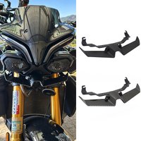 Carbon Black MT-10 Front Wheel Fender Beak Nose Cone Extension Extender Cowl Spoiler Cover For YAMAHA MT10 MT 10 SP 2022-2024