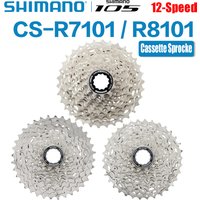 AliExpress Shimano SHIMANO 105 UT R7101 R8101 HG710 12 Speed Road Cassette Sprocket 34T 36T Freewheel Sprocket for Road Bike