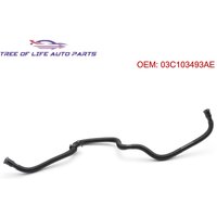 Intake Ventilation Hose Exhaust Pipe 03C103493AQ 03C103493AP For VW Passat Polo Bora Golf Sagitar Magotan Breather Vent Hose