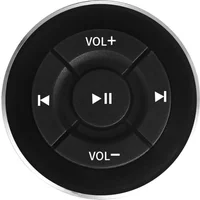 AliExpress Shunmaii Car Wireless Bluetooth Media Remote Control Car Kit Button Motorcycle Bicycle Steering Wheel Music Controller for iOS/Android