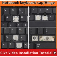 Replacement Keycap Key cap &Scissor Clip&Hinge For Dell Precision E6520 E5520 M4600 M6600 E5530 E6530 M4700 M6700 M4800 Keyboard