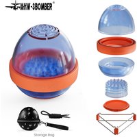 MHW-3BOMBER Pour Over Coffee Dripper with Water Flow Control Portable Eggshaped Coffee Filter For Travel Camping Coffee Tools