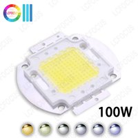 High Brightness 100W Warm Natural Cool White 3000K 4000K 6000K 10000K 20000K 30000K LED COB Chip For Floodlight Light Beads