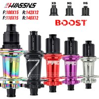 HASSNS PRO7 HG/XD/MS piasta rowerowa 24/32 otworów szprychy J-Bend oś przelotowa 12X142/148MM uszczelnione łożysko do roweru górskiego Freehub