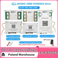 JKBMS JIKONG JK BMS V19 Inteligentny BMS 4S-8S-24S BT RS485 Wyświetlacz Termiczny CAN Funkcja Alarmu Buzzer 1A~2A Aktywny Balanser do Baterii Li-ion LiFePo4 Lto BMS B2A8S20P-HC 40A-60A-100A-200A-300A