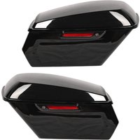 Newest Chopped V2 Saddlebag Performance Saddlebag Bags For Harley Touring Road King Road Glide Street Glide 2014-2023