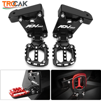 2026 For Honda ADV350 ADV 350 2021-2025 Motorcycle Accessories Foot Pedal Foldable Passenger Foot Rest Footrest Footpegs