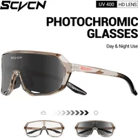 AliExpress SCVCN Outdoor Photochromic Glasses Cycling Sunglasses Men Women Aesthetically Trendy Street Photography Riding Hiking Goggles