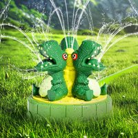 Water Sprinkler for Kids Outdoor Play Fun Summer Dinosaur Water Toys for Toddler Kids Outside Yard Activities Summer