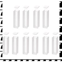 A44U Quartz Cuvette,Spectrophotometer Cuvettes 10 Mm Path Length, 45Mm Height, 3.5 ML Capacity - 10 PCS