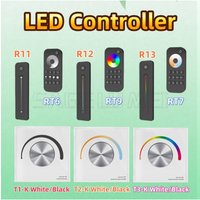 T1/2/3K Skydance 12-24VDC CV Color/CCT/RGB Led Dimming Controller 2.4G Wireless Remote Control Strip Wall Mounted Rotary Panel