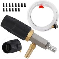 Pressure Washer Syringe & Remote Nozzle Kit (4-4.5 GPM) - External Adjustable Accessory for Cleaning Equipment