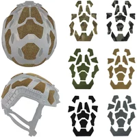 FAST Helmet Magic Sticker 11Pcs Hunting CS Helmet Patches Hook and Loop Sticky for FAST Helmet 11Pcs Set Helmets Accessories