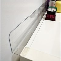 50*5*4cm Desktop gap guard, anti-drop device, edge gap guard clip for study table, L-shaped tabletop guard plate