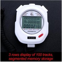 20-1Pcs Electronic Stopwatch Timer Professional Digital Handheld Training Timer Outdoor Sports Running Chronograph Stop Watch