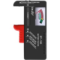 BT-168 Battery Tester, Universal Battery Checker Small Battery Tester for AAA AA C D 9V 1.5V Button Cell for Household Batterie