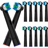 Replacement Brush Heads Compatible with Oral B Electric Toothbrush, Rotating Toothbrushes Head for Pro 1000/100/500/1500/7500