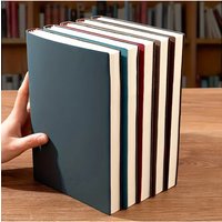 A5 Soft Leather Notebook with 120 Pages, Waterproof Cover, Comfortable Touch - Ideal for Journaling, Note Taking Office & Travel