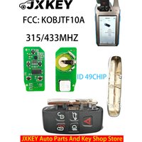 JXKEY Car Remote Key For Land Rover Range Rover Evoque Freelander Discovery4 315/434MHZ ID49 Chip Keyless Entery