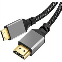 30cm Nylon V2.0 4K HD-compatible Cable 4K@60HZ HDMI TO HDMI MINIHDMI MICROHDMI MINI MICRO Extension for TV BOX Computer Moniter