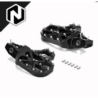 NICECNC Electric Bike Foot Pegs Footrests 6061-T6 Aluminium CNC-machined Accessories Purple For Stark Varg EX MX SM 2024-2025