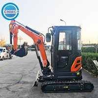Kubota 3 Ton Mini Crawler Excavator Mini Digger High Performance Compact Hydraulic Mechanical Excavator EPA CE Certification