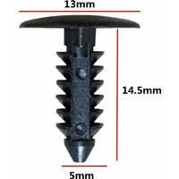 OEM 30Pcs For 5mm Hole Auto Bumper Retainer Clips Car Plastic Rivets Fasteners Push Retainer A01