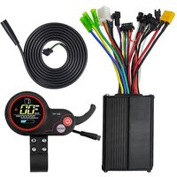 (X07A) 36V 48V 500W 20A Uniwersalny sterownik silnika bezszczotkowego do hulajnogi elektrycznej, zestaw z wyświetlaczem LCD TF-1