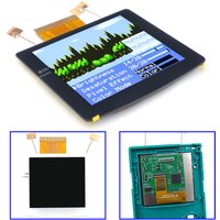 Hispeedido For GBC 2.8" Laminated IPS LCD Screen Backlight Desaturation FRM for Gameboy Color