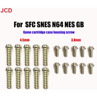 JCD 10pcs 3.8mm 4.5mm Security Bit Screws For N64 NES SNES For Gameboy GB Console & Cartridge Case Screws
